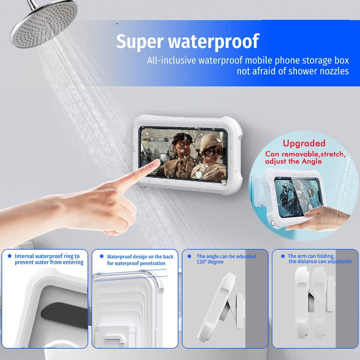 Waterproof Shower Phone Holder - Product Image 4